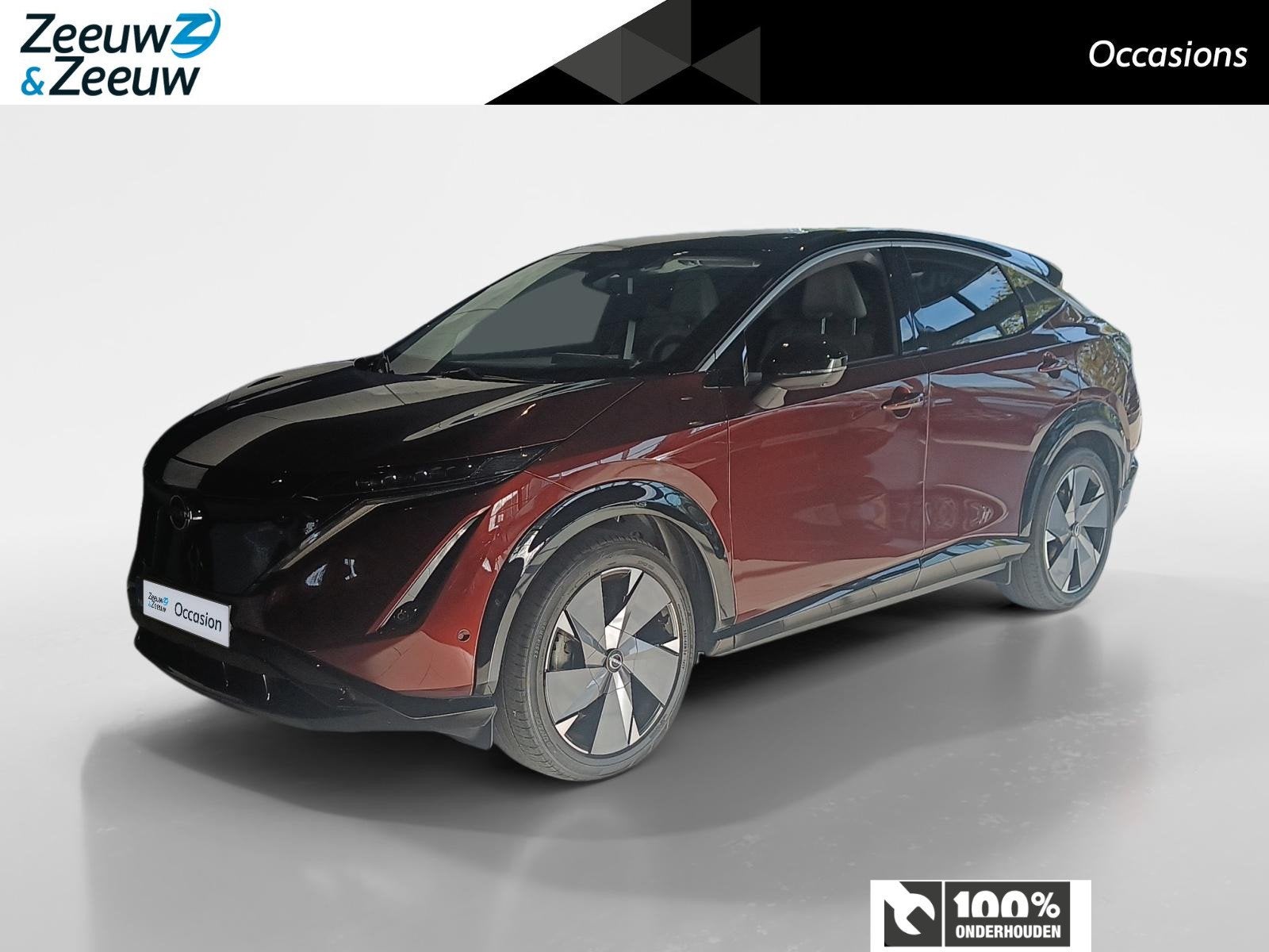 Nissan Ariya Evolve 66 kWh | 20 inch wielen | Ceramic coatin, Auto's, 12 maanden, Gebruikt, Verwarmde buitenspiegels, SUV of Terreinwagen