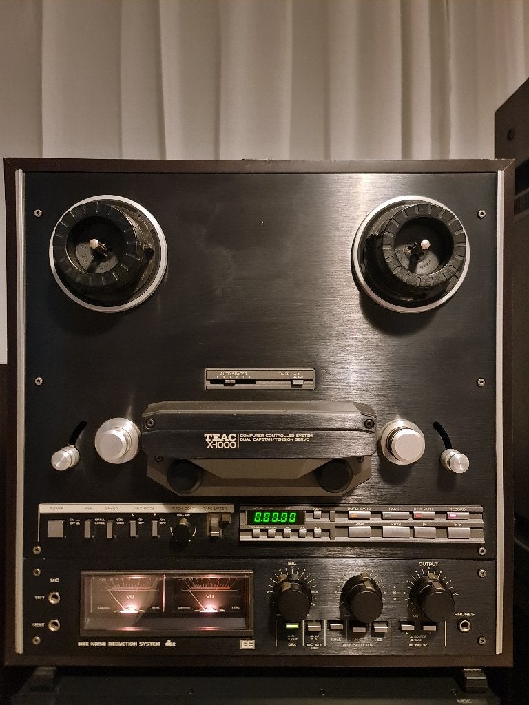 TEAC-X1000 DBX, Ophalen, Bandrecorder