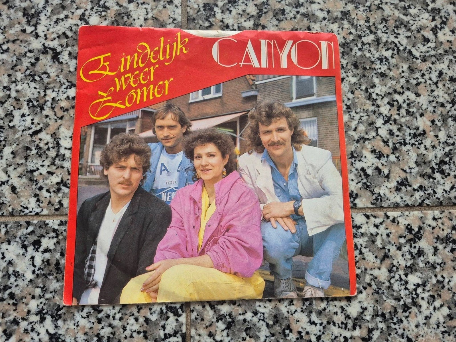 Vinyl single Canyon Eindelijk Weer Zomer, Cd's en Dvd's, Vinyl Singles, Ophalen of Verzenden