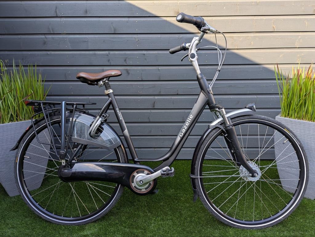 Gazelle Orange Comfort C7+ 57cm 7 versnellingen, Fietsen en Brommers, Fietsen | Dames | Damesfietsen, Ophalen, Gebruikt, Versnellingen