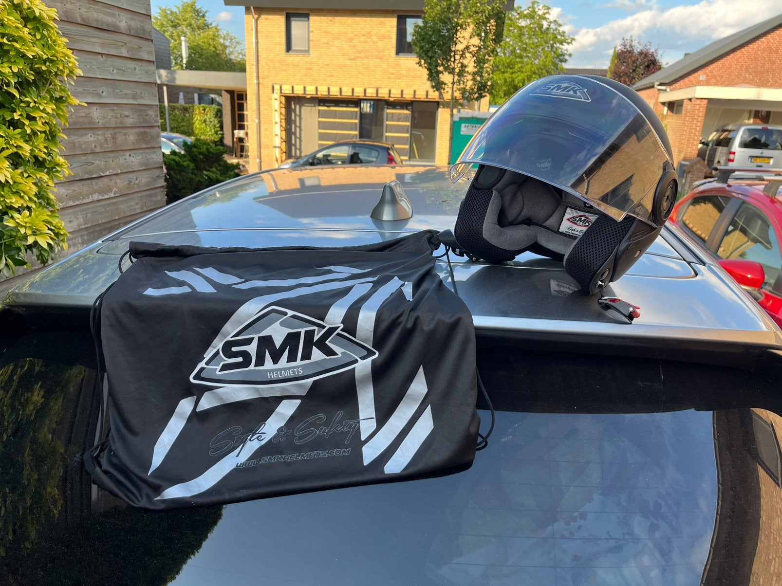 SMK Helm.  Maat XS, Motoren, XS, Integraalhelm, Tweedehands, Ophalen