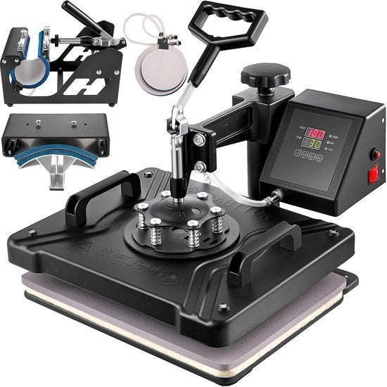 8-in-1 Hittepers – Heat Press Machine – Textielpers, Corvance B.V., Verzenden, Nieuw, Corvancebol@gmail.com