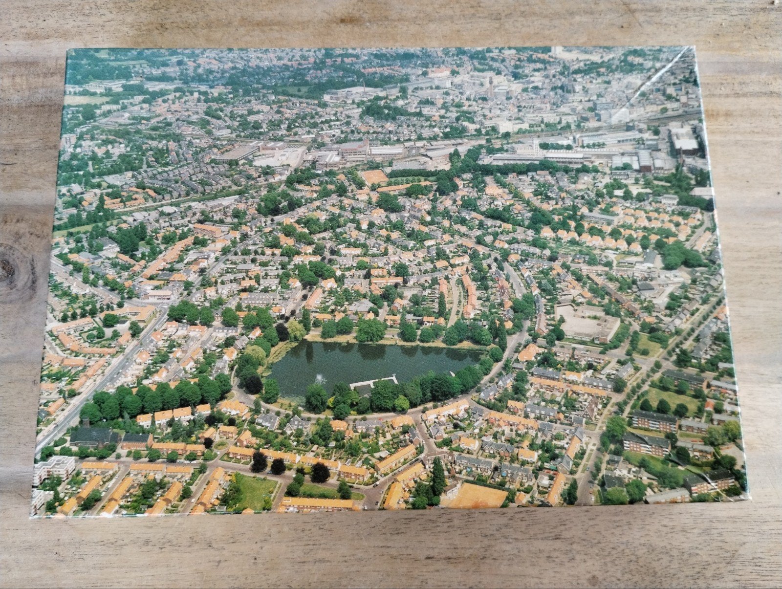 Legpuzzel Tuindorp 't Lansink Hengelo 500 stukjes (nieuw), Ophalen of Verzenden, 500 t/m 1500 stukjes, Nieuw, Legpuzzel