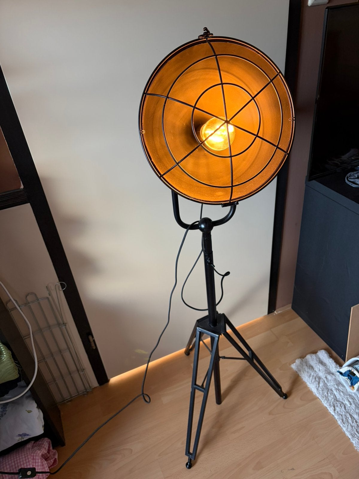 Kamerlamp industrieel, Ophalen, Zo goed als nieuw