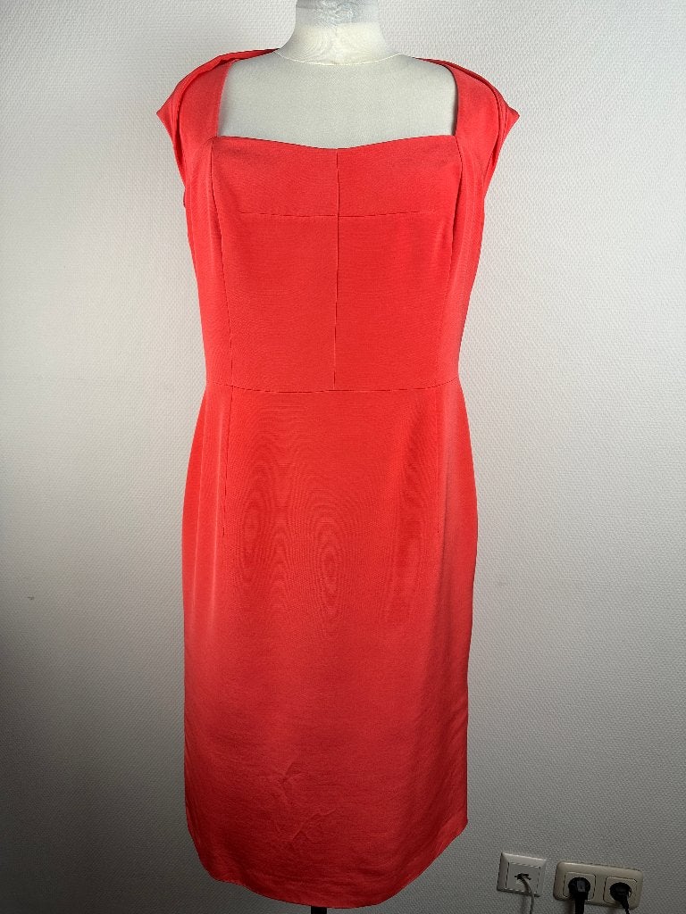 Escada Jurk 84% zijde & 16% wol (mt: 42) 21,2/9615, Kleding | Dames, Escada, Maat 42/44 (L), Escada, Ophalen of Verzenden