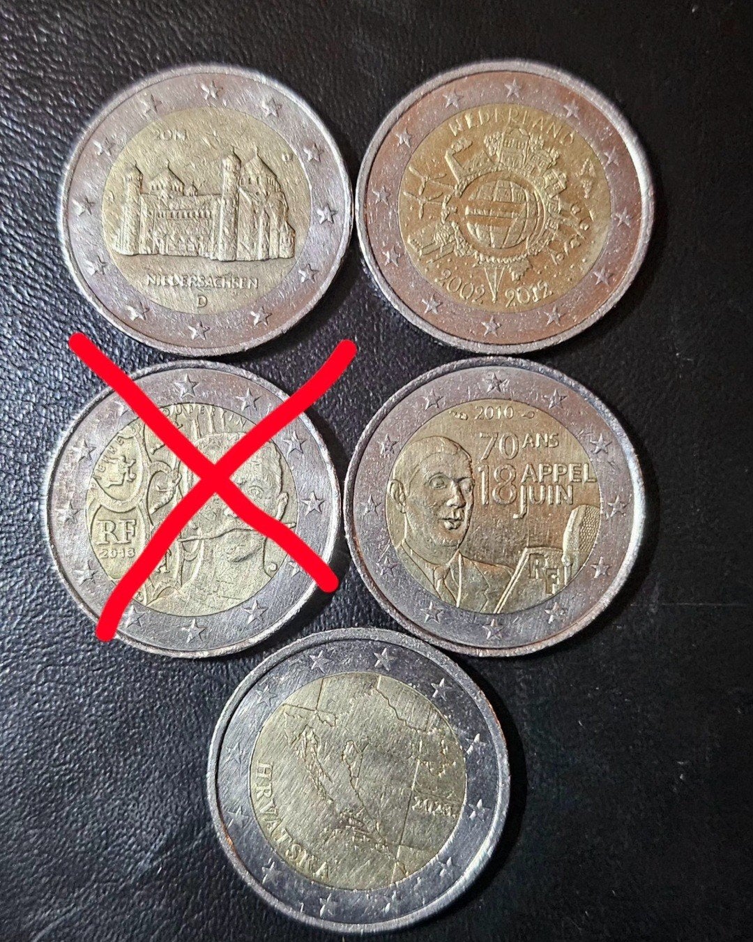 2 euromunten ruilen, Postzegels en Munten, Ophalen of Verzenden, 2 euro