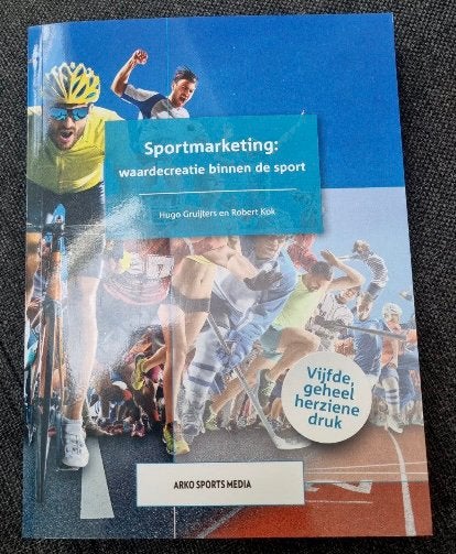 Sportmarketing:waardecreatie binnen de sport / HBO, Ophalen of Verzenden, Zo goed als nieuw, Overige niveaus, Overige vakken