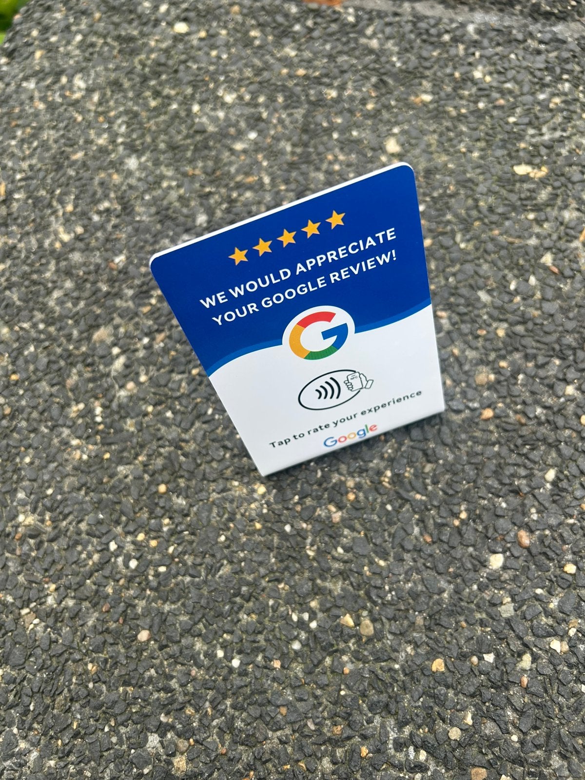 Google NFC Review Card - Makkelijk Programmeerbaar, Tickets en Kaartjes, Eén persoon, Cadeaubon