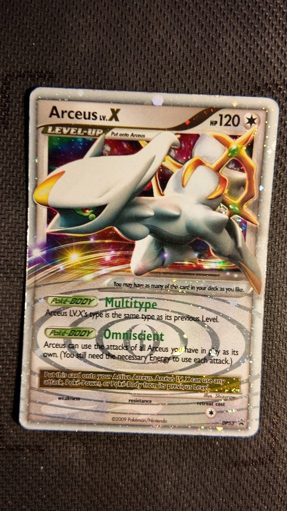 Arceus LV.X DP53 DP Black Star Promos | Pokemon kaart, Hobby en Vrije tijd, Verzamelkaartspellen | Pokémon, Ophalen, Losse kaart