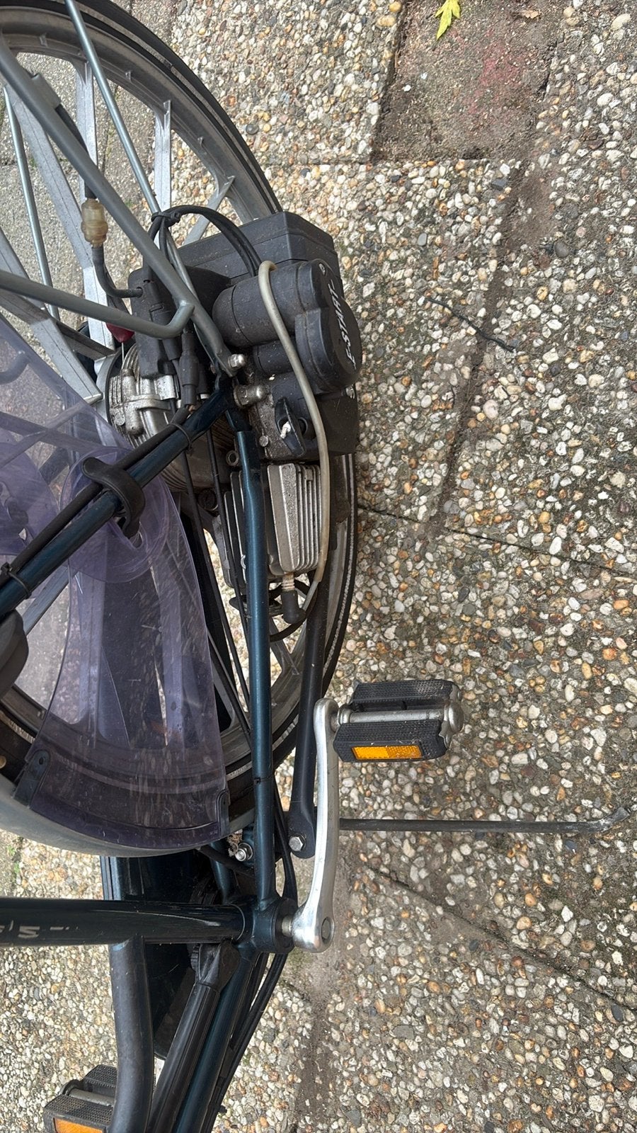 Sparta Met Sachs Motorblok - Inclusief Gereedschap en Pomp, Fietsen en Brommers, Ophalen, Gebruikt