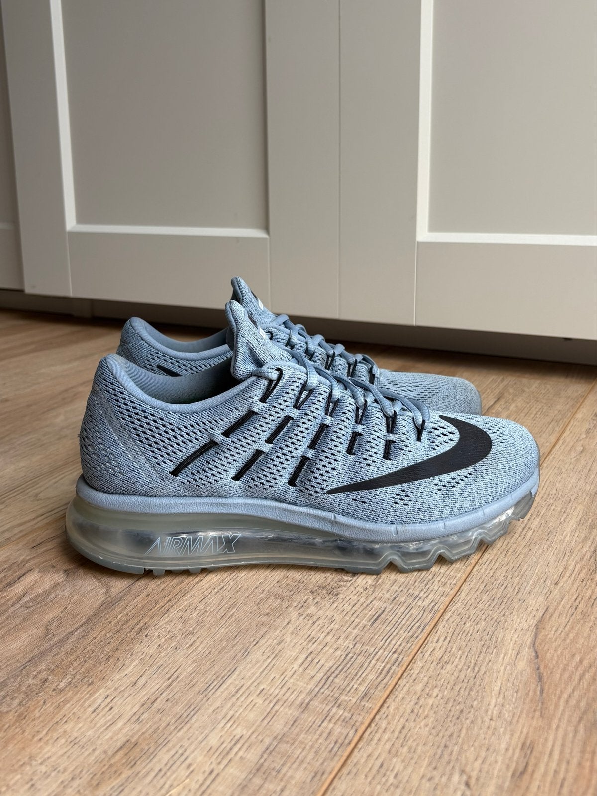Nike Air Max 2016 - Lichtblauw/Zwart - Maat 40, Blauw, Ophalen of Verzenden, Sneakers of Gympen, Zo goed als nieuw