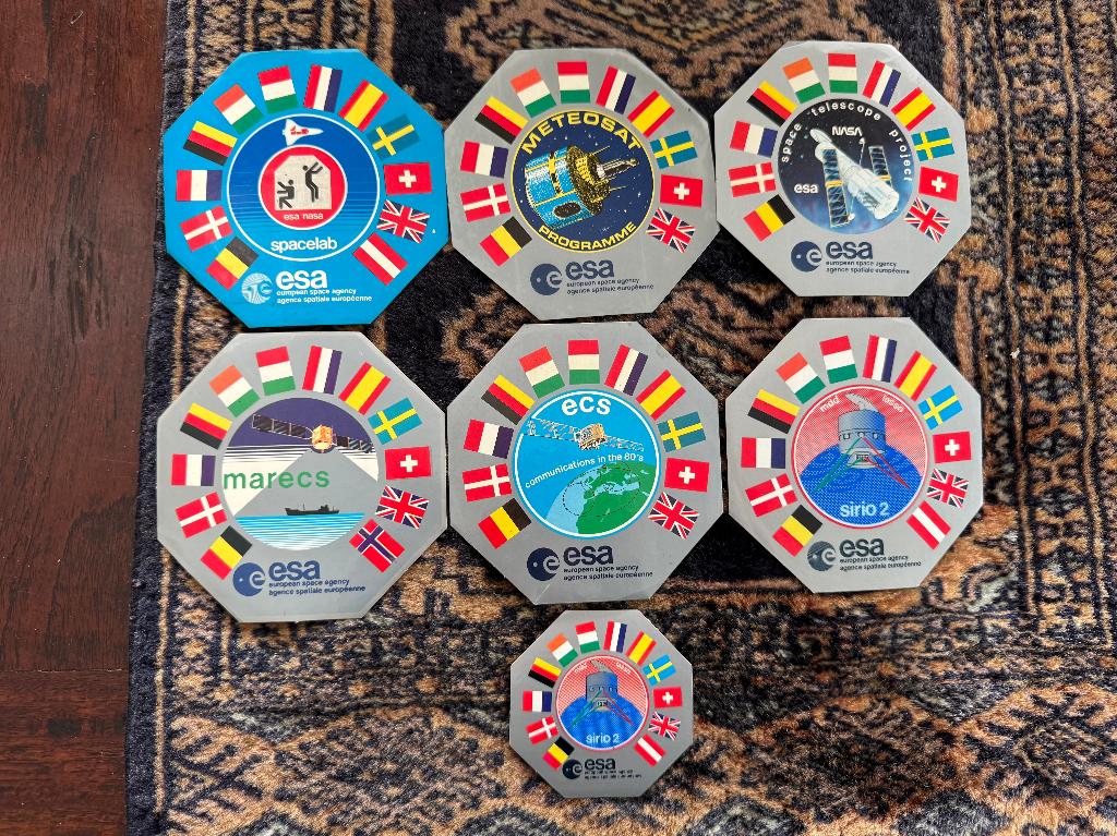 ESA Ruimtevaart Stickers, Verzamelen, Ophalen of Verzenden, Nieuw