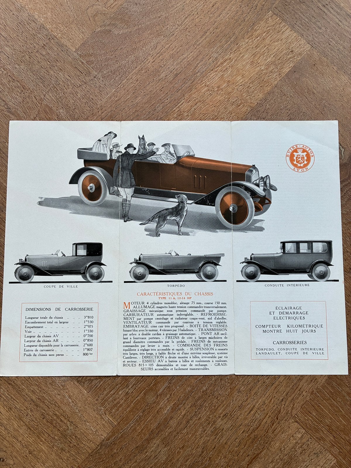 Foto 4 van 1921 La Buire brochure