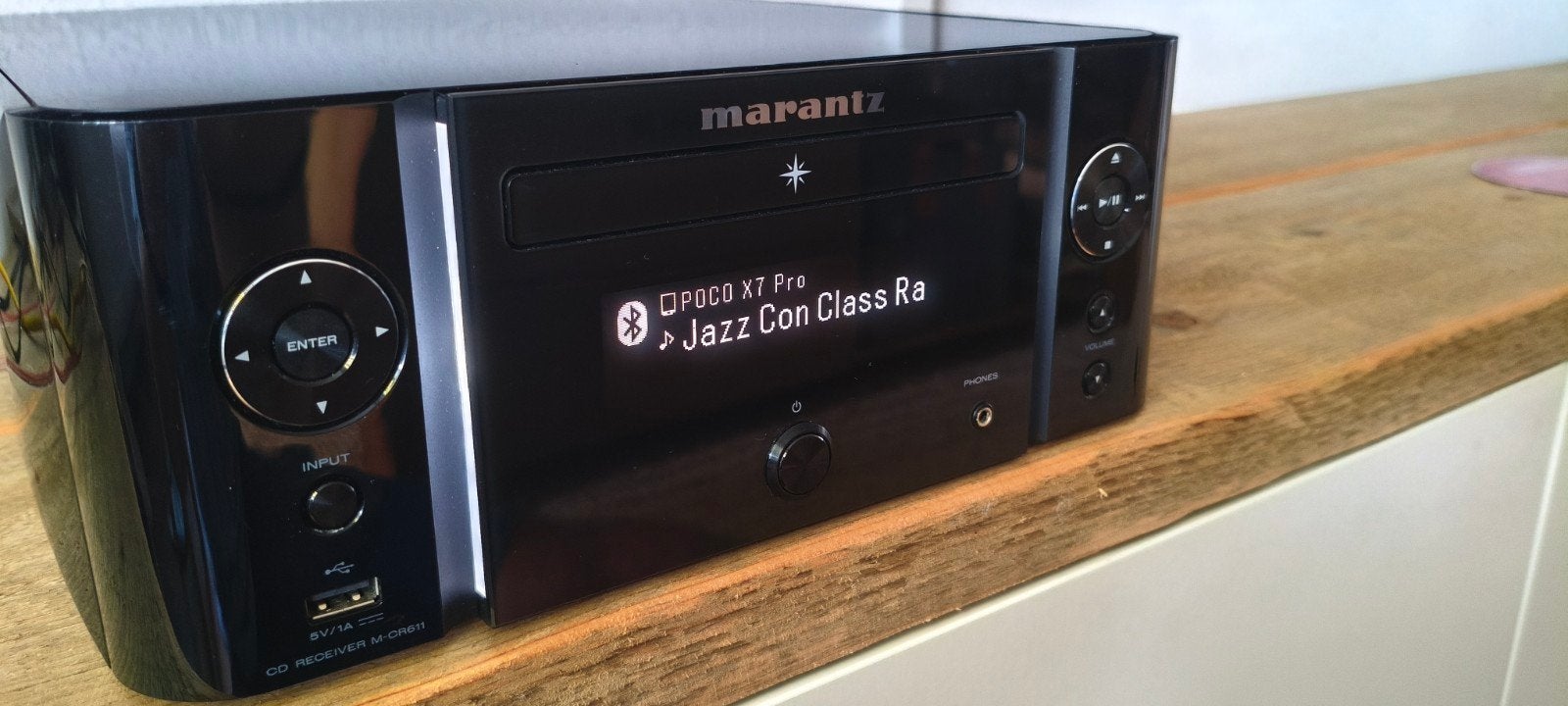 Marantz M-CR611 Melody Media Receiver - Zo goed als nieuw, Overige merken, Ophalen of Verzenden, Zo goed als nieuw, Microset