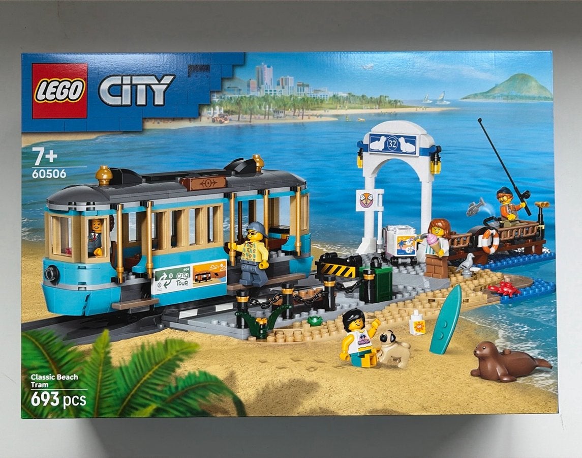LEGO City 60506 Classic Beach Tram - Nieuw in doos, Lego, City, Denemarken, Nieuw