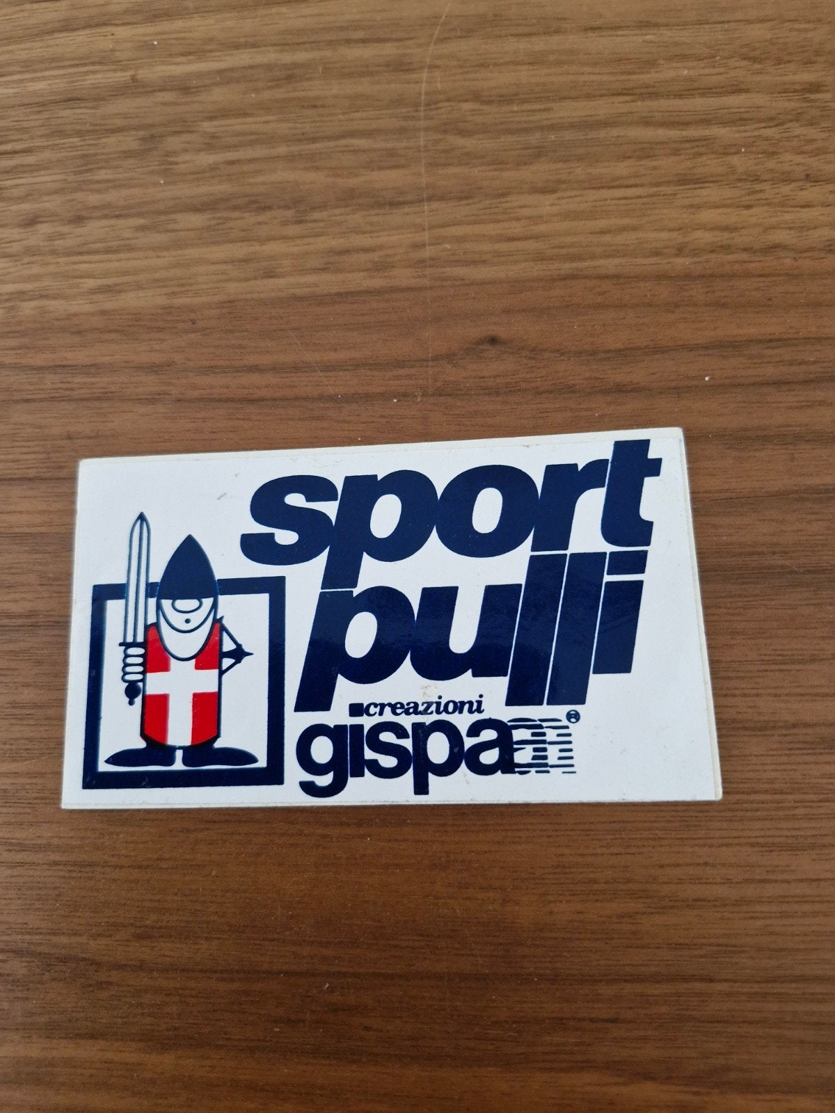 10712  Sport Pully Gispa Sticker - Zeldzaam verzamelobject, Ophalen of Verzenden, Gebruikt, Sport