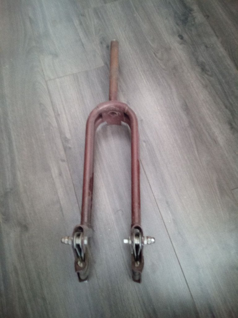 Jaren 50 voorvork voor een Rabeneick Binetta bromfiets ?, Ophalen of Verzenden, Nieuw, Overige typen, Overige merken