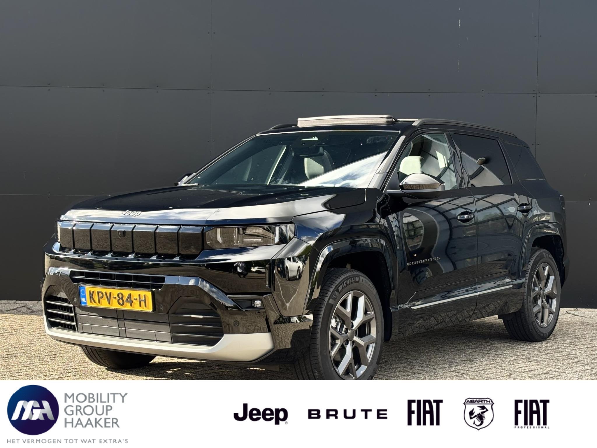 Jeep Compass 1.2 e-Hybrid Summit | Apple-Android | Schuif-ka