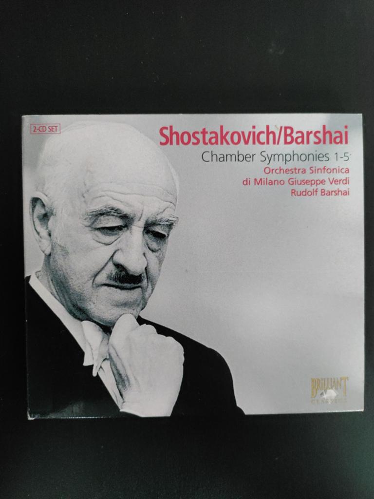 Shostakovich/Barshai Chamber Symphonies 1-5 (2-CD Set), Ophalen of Verzenden, Modernisme tot heden, Gebruikt, Orkest of Ballet