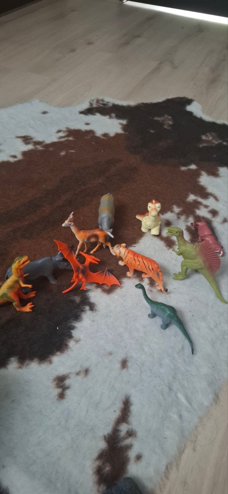 Leuke speeldieren: dinosaurussen, tijger, hert en meer!, Ophalen of Verzenden, Gebruikt, Jongen of Meisje