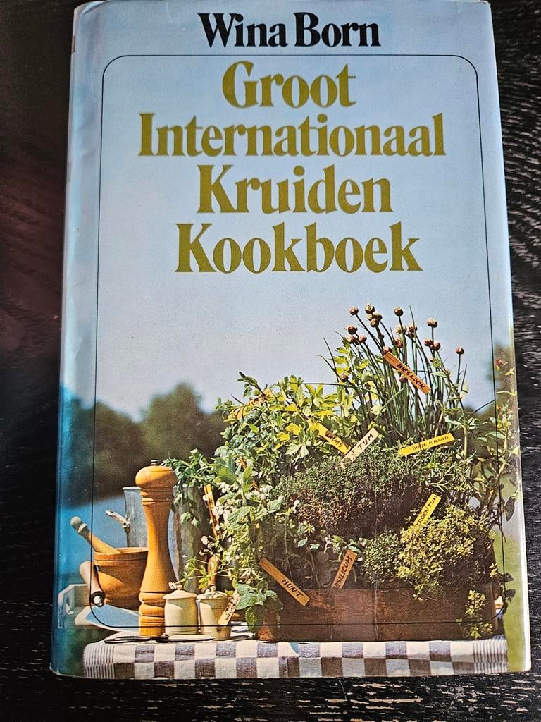 Wina Born Groot Internationaal Kruiden Kookboek, Ophalen of Verzenden