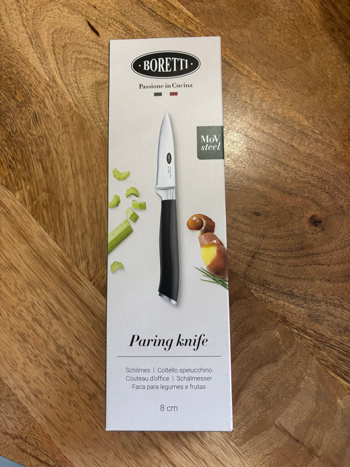 Boretti Schilmes 8 cm - Kwaliteit en precisie, Overige typen, Nieuw, Ophalen of Verzenden, Zwart