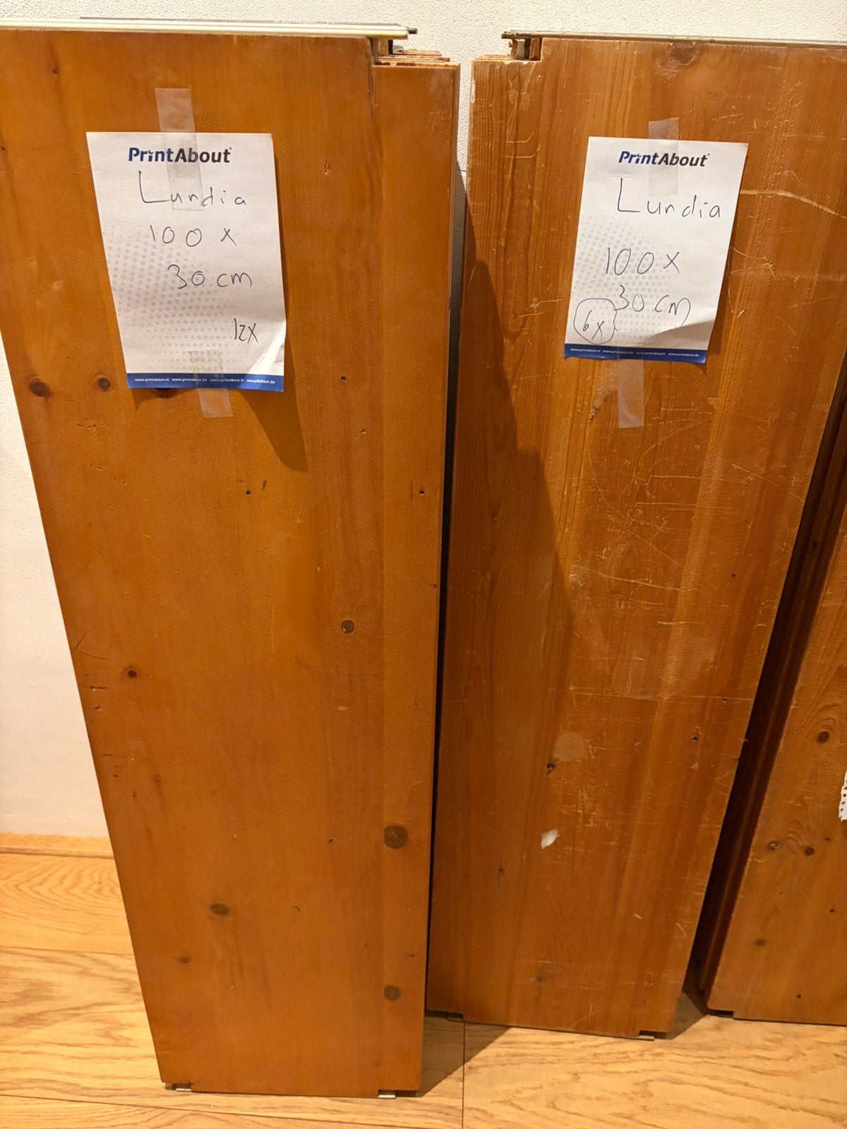 Lundia planken, Ophalen, Zo goed als nieuw