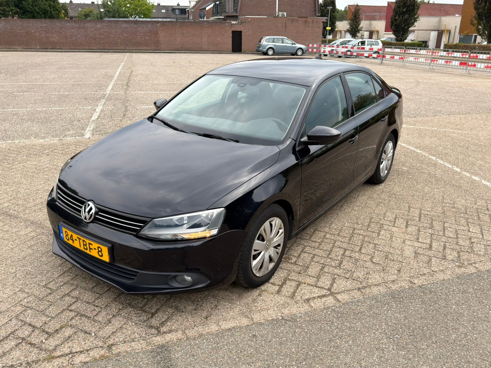 Volkswagen Jetta 1.2 TSI 77KW 2012 Zwart, Auto's, Voorwielaandrijving, Zwart, 4 cilinders, Zwart