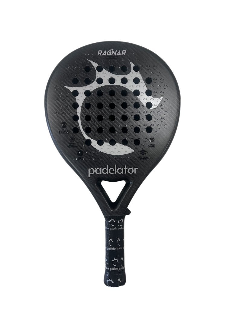 Padelator Rägnar Silver | 3K Carbon | Premium padel, Ophalen of Verzenden, Nieuw, Padelracket