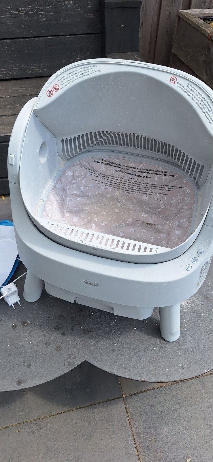 Te koop elektrische kattenbak, Dieren en Toebehoren, Kattenbakken, Ophalen of Verzenden