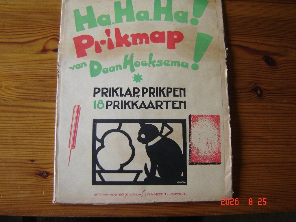 Ha. Ha. Ha. Prik-map  van Daan Hoeksema, compleet., Ophalen of Verzenden, Object, Meerkleurig, Papier/karton