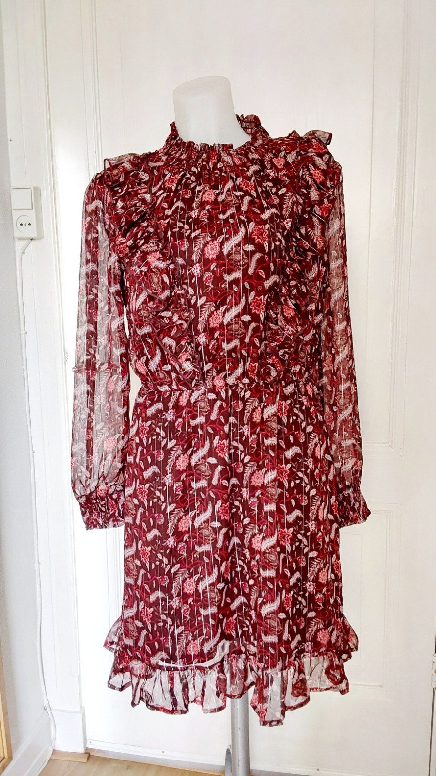 mooie Smashed Lemon jurk maat 36, Kleding | Dames, Meerkleurig, Ophalen of Verzenden, Zo goed als nieuw, Knielengte