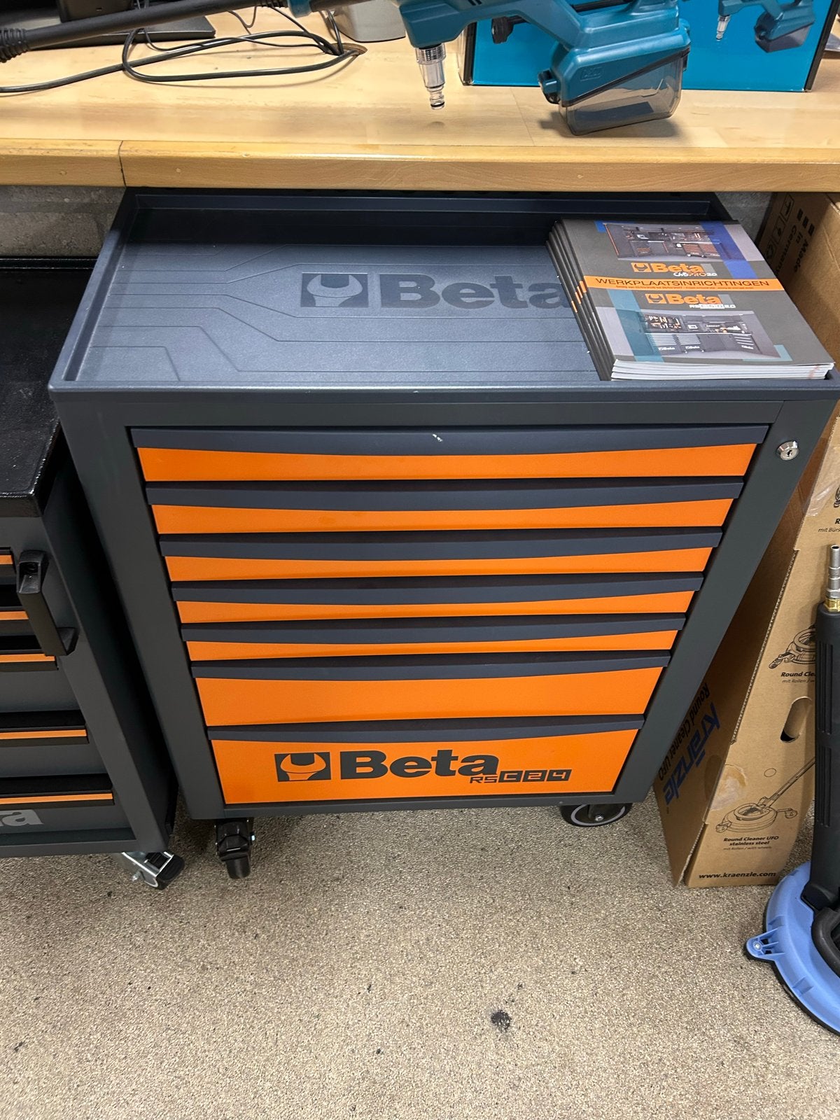 Beta RS C24S/7-O Gereedschapswagen met 7 laden, Ophalen of Verzenden, Nieuw, Gereedschapsopslag, Overige merken