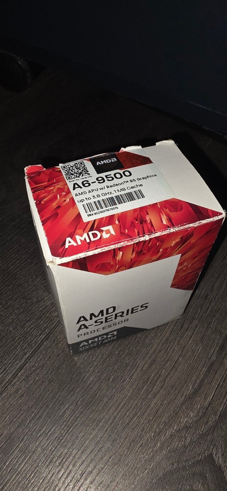 AMD A6-9500 AM4 CPU 3.8GHz Processor, Computers en Software, Processors, Gebruikt, Ophalen of Verzenden, AM4, AMD A6-9500