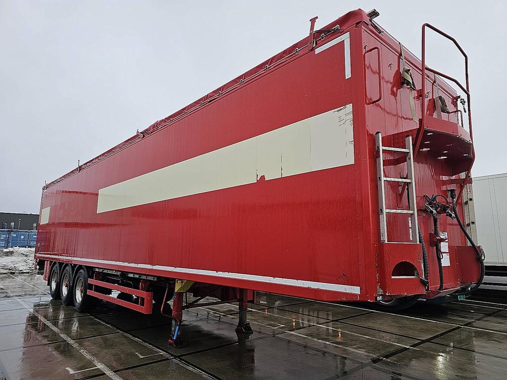 KEMPF SP35/3 side door 82m3 alcoa, Auto's, Overige kleuren, Bedrijf, Aanhangers en Opleggers, Te koop