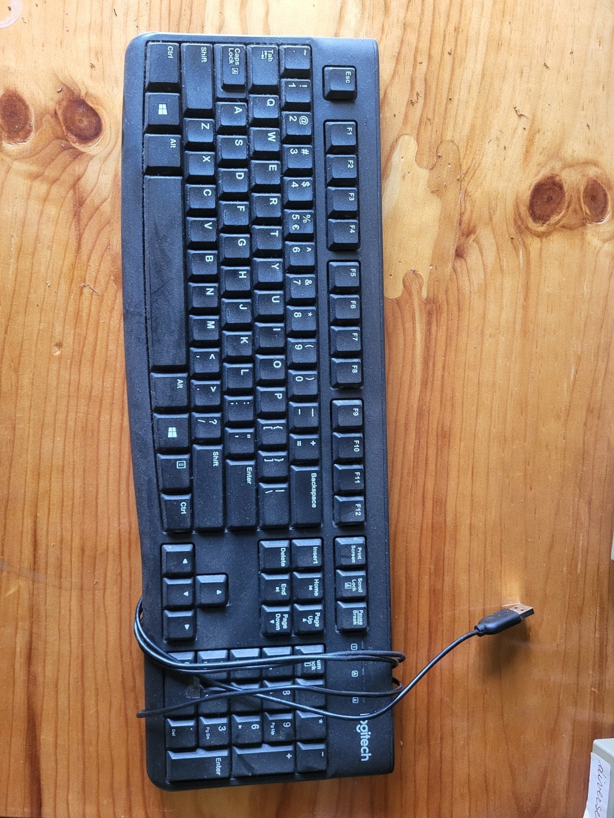 Logitech Toetsenbord, Ophalen
