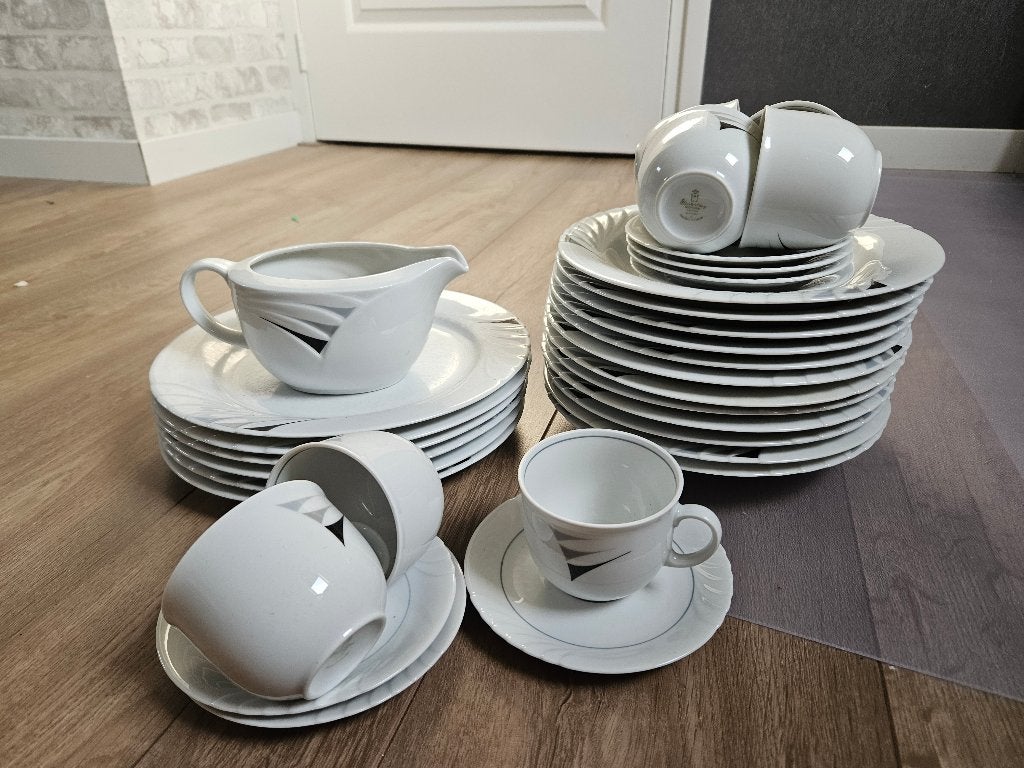 Mooie servies, Gebruikt, Overige merken, Ophalen of Verzenden, Bord(en)