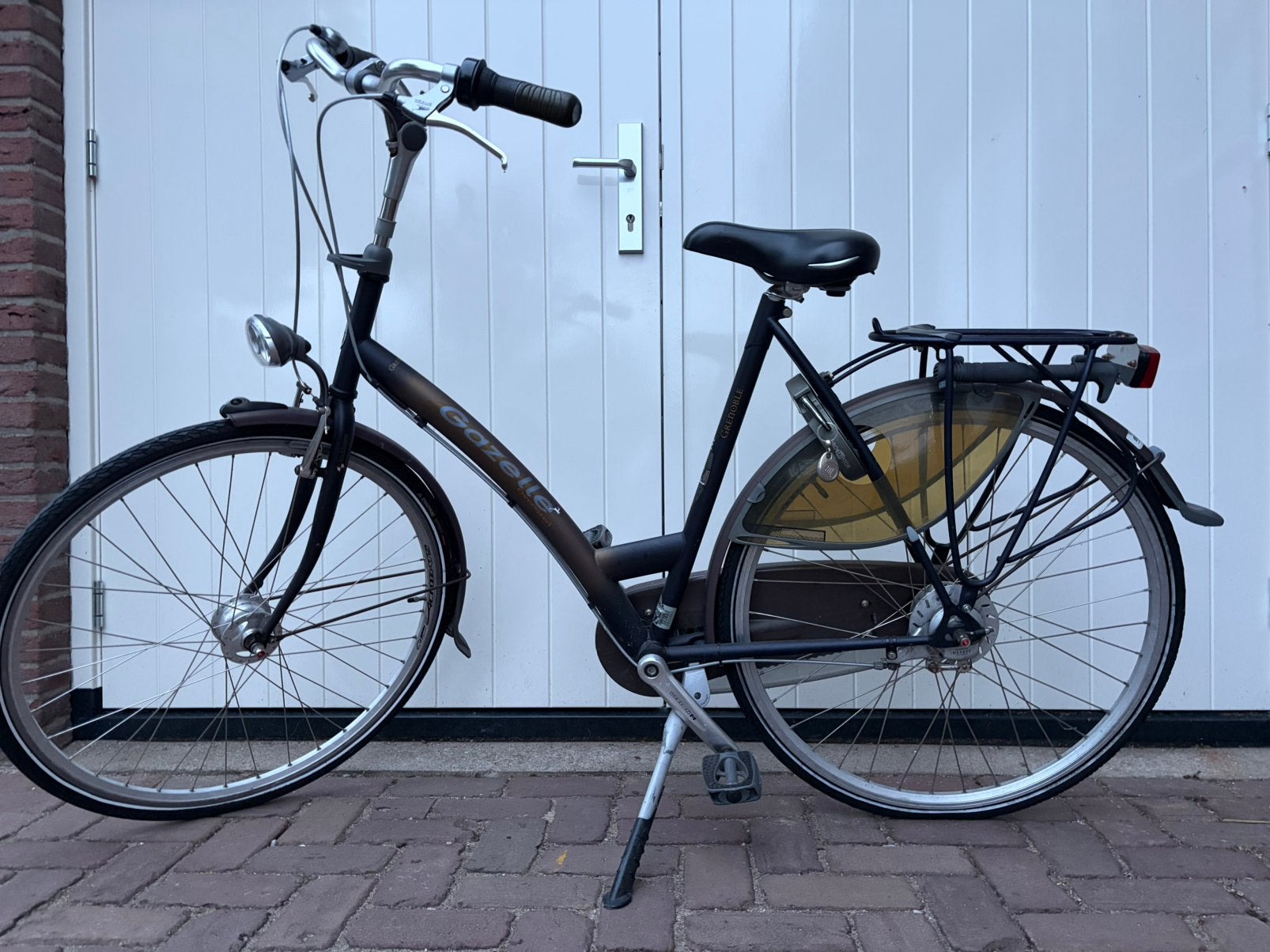 Gazelle Grenoble damesfiets framemast 57, Ophalen, Versnellingen, 56 cm of meer, Zo goed als nieuw