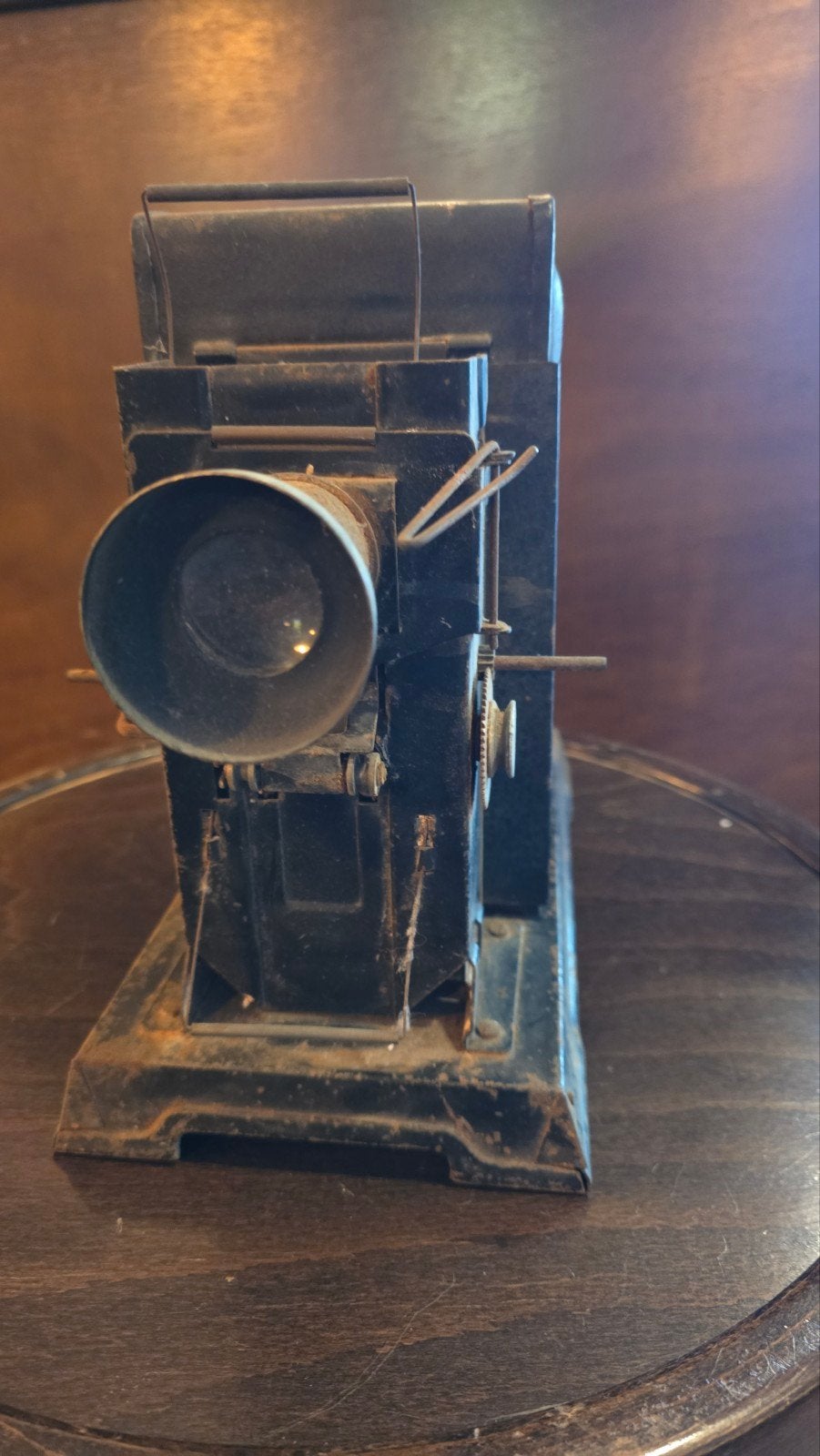 Antieke toverlantaarn / diaprojector - decoratief, Ophalen, Gebruikt