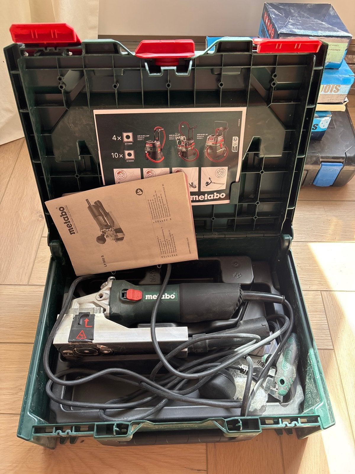Metabo LF 850 S Lakfrees in MetaBox - 850W, Ophalen, Gebruikt, Elektrisch, Lakfrees