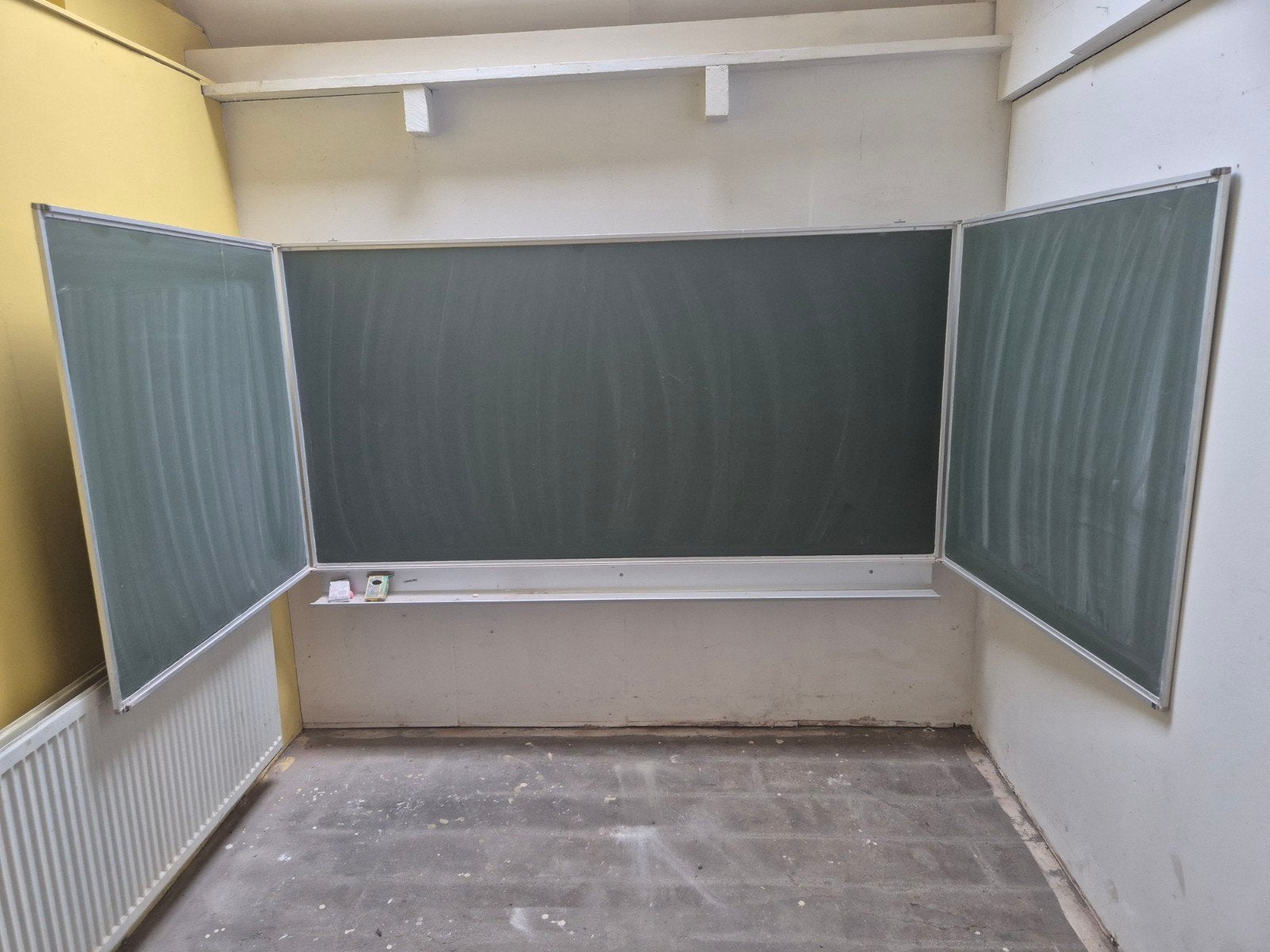 Schoolbord / Krijtbord, Ophalen