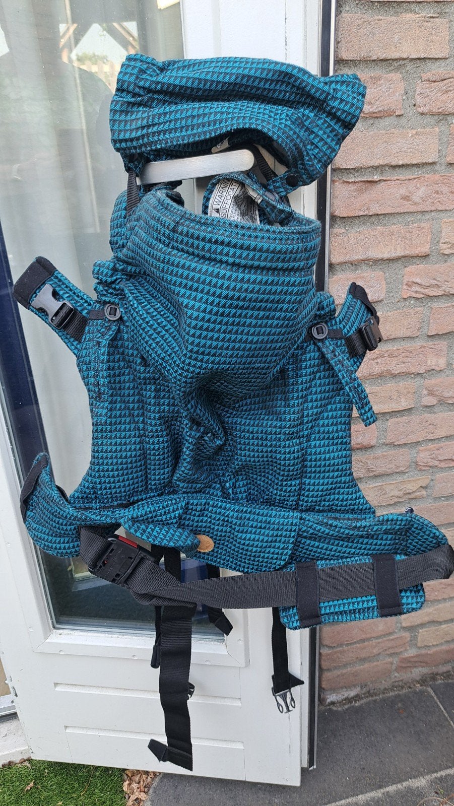 draagzak lennylamb upgrade, Kinderen en Baby's, Babydragers en Draagdoeken, Buik of Rug, Zo goed als nieuw, Draagzak, Ophalen