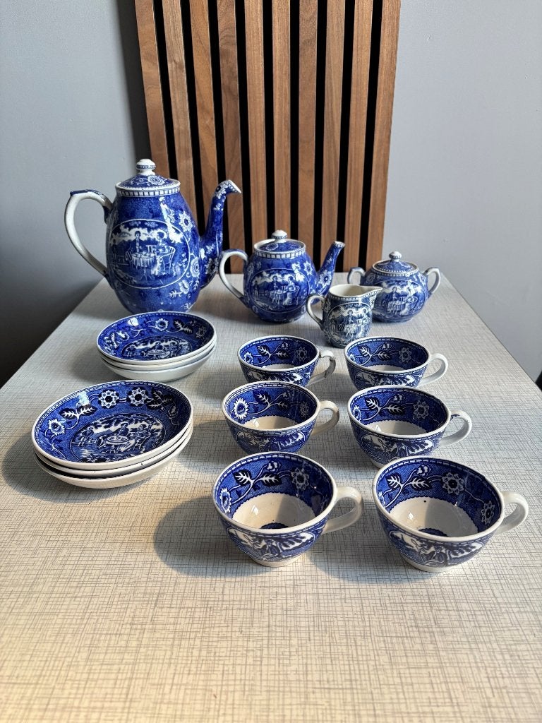 Tea Drinker Thee Servies Petrus Regout Maastricht, Ophalen of Verzenden