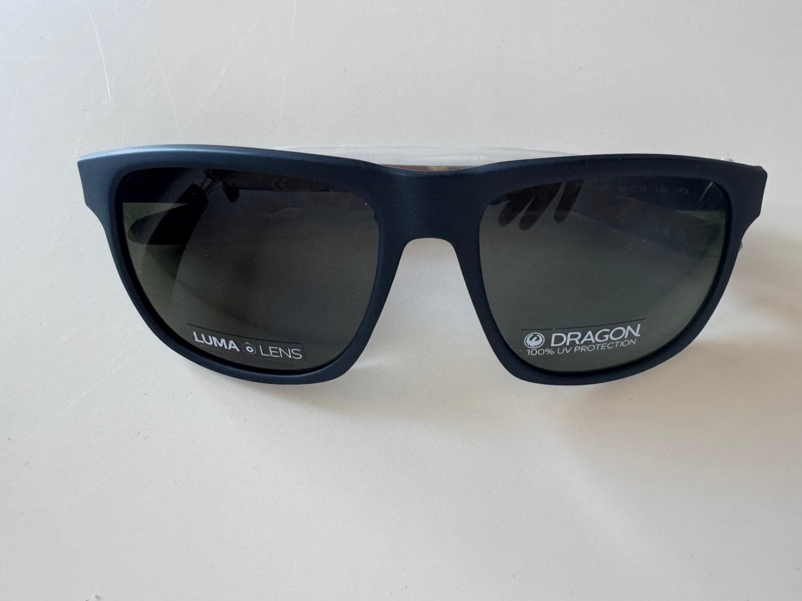 Dragon met luma lens nieuwe zonnebril zwart, Overige merken, Zonnebril, Zwart, Ophalen of Verzenden