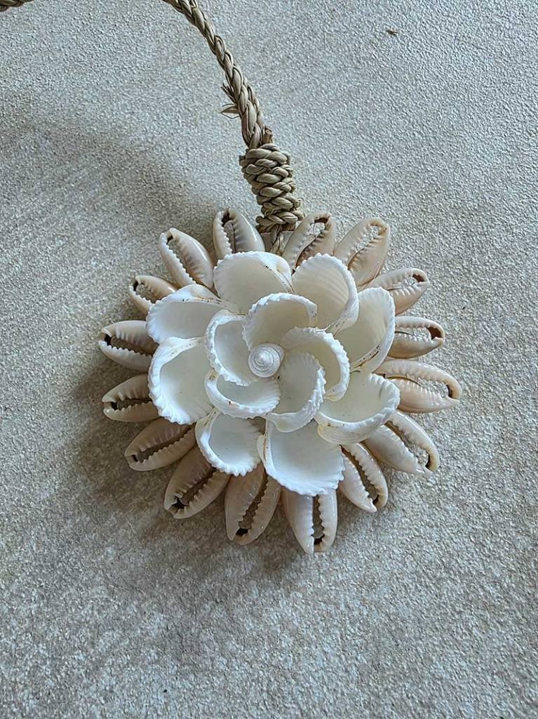 Schelpen hanger Alisha uit Bali kerst, Diversen, Ophalen of Verzenden, Tropical home, 6951nk, Nieuw