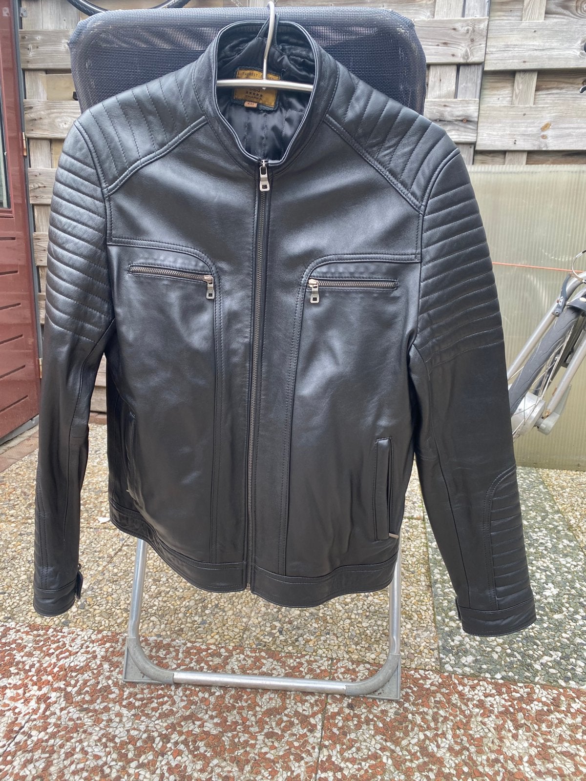 Leren jas, Ophalen of Verzenden, Maat 56/58 (XL), Bruin