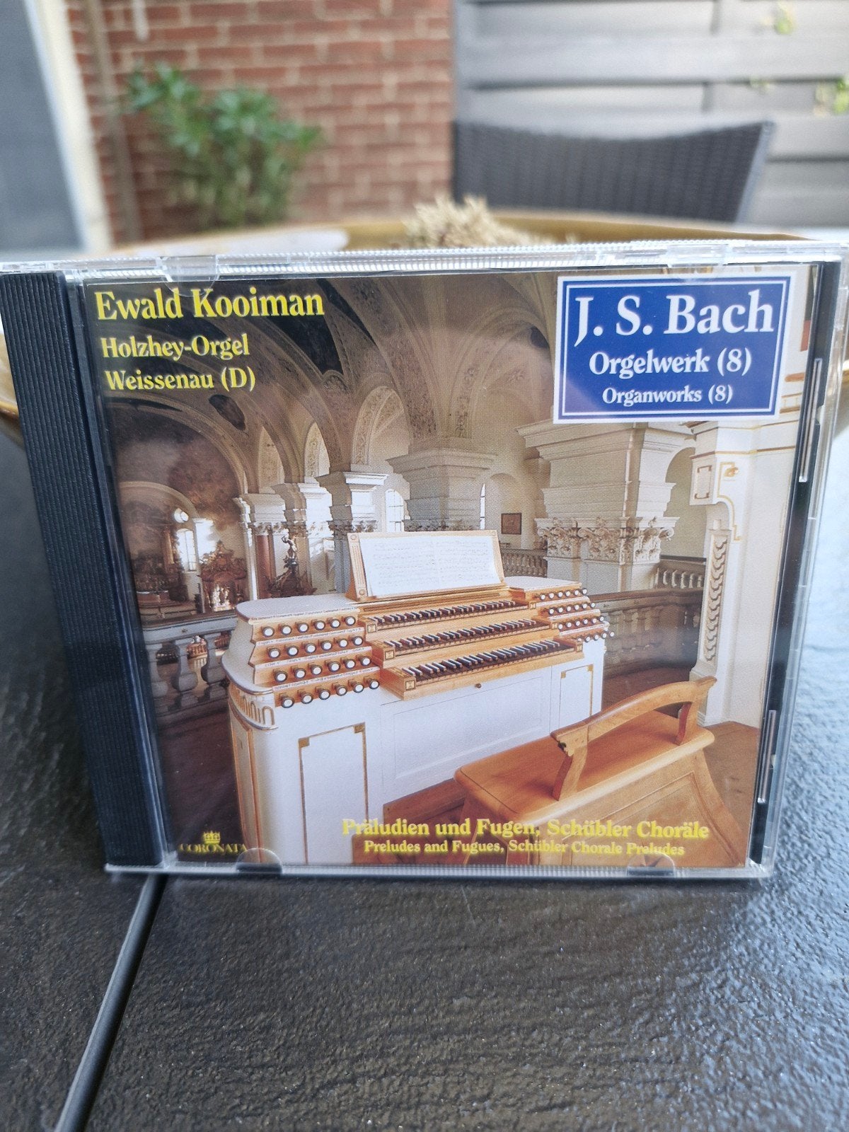 Orgel CD Ewald Kooiman vol.8 - J.S. Bach Orgelwerke, Ophalen of Verzenden, Barok, Gebruikt, Overige typen