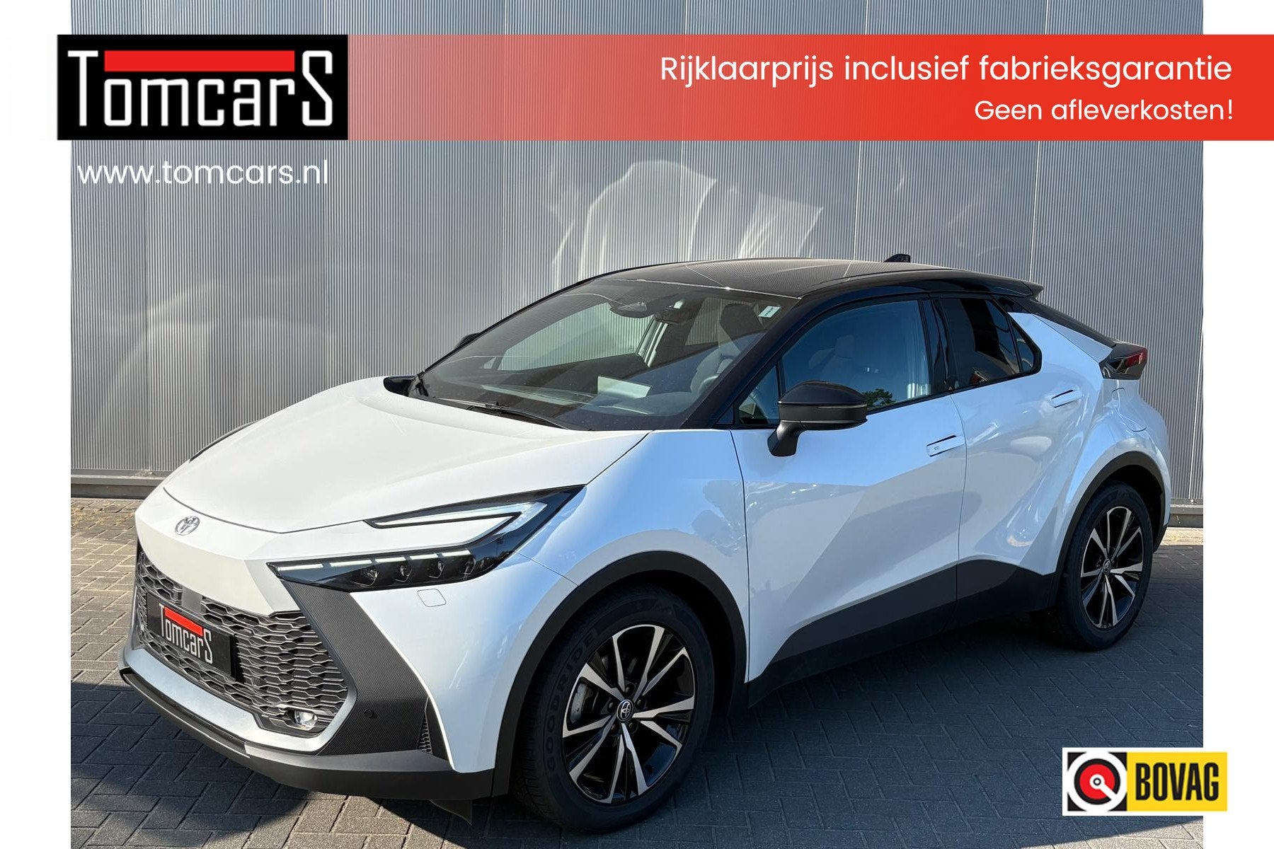 Toyota C-HR 1.8 Hybrid 140PK Dynamic Bi-Tone/Winter-pack/Gr., 12 maanden, Stof, 4 cilinders, Hybride Elektrisch/Benzine