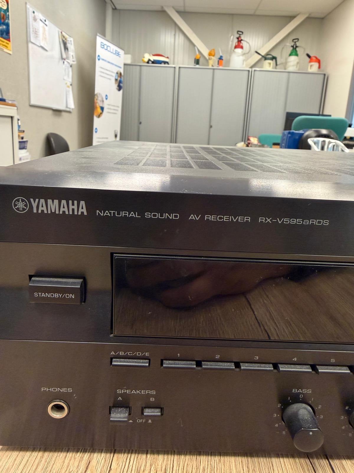 Te koop Yamaha RX-V595a RDS, Audio, Tv en Foto, Versterkers en Receivers, Ophalen, Zo goed als nieuw, 120 watt of meer, Yamaha