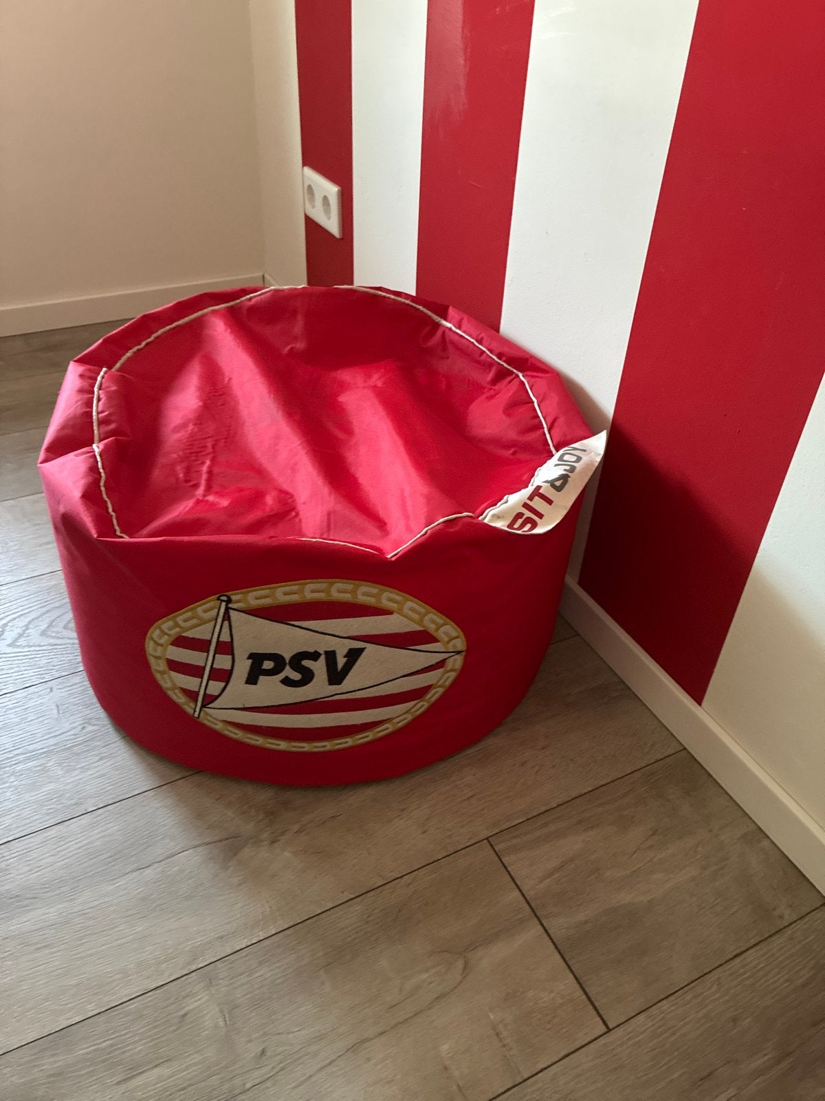 PSV Zitzak - Rood met PSV logo, Ophalen, Gebruikt, Rood, Zitzak